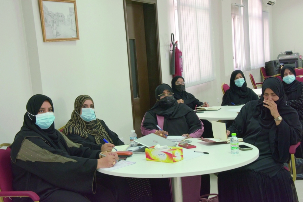 من حضور البرنامج التدريبي بالداخلية 