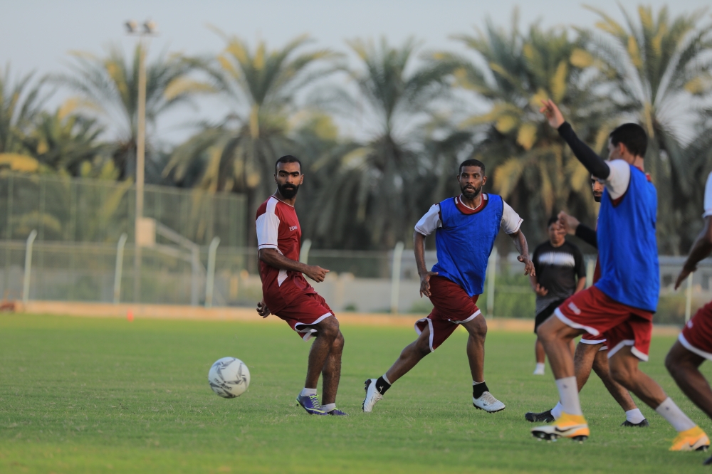 جانب من اللقاءات الودية لفريق مجيس استعدادا للدوري