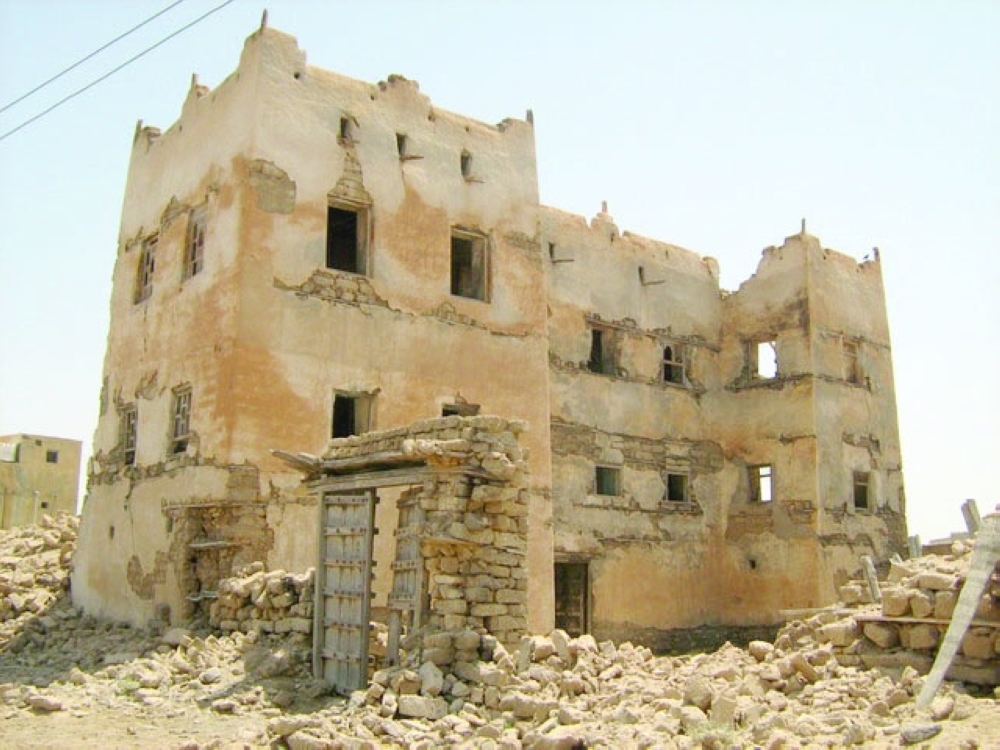 من البيوت العمانية القديمة