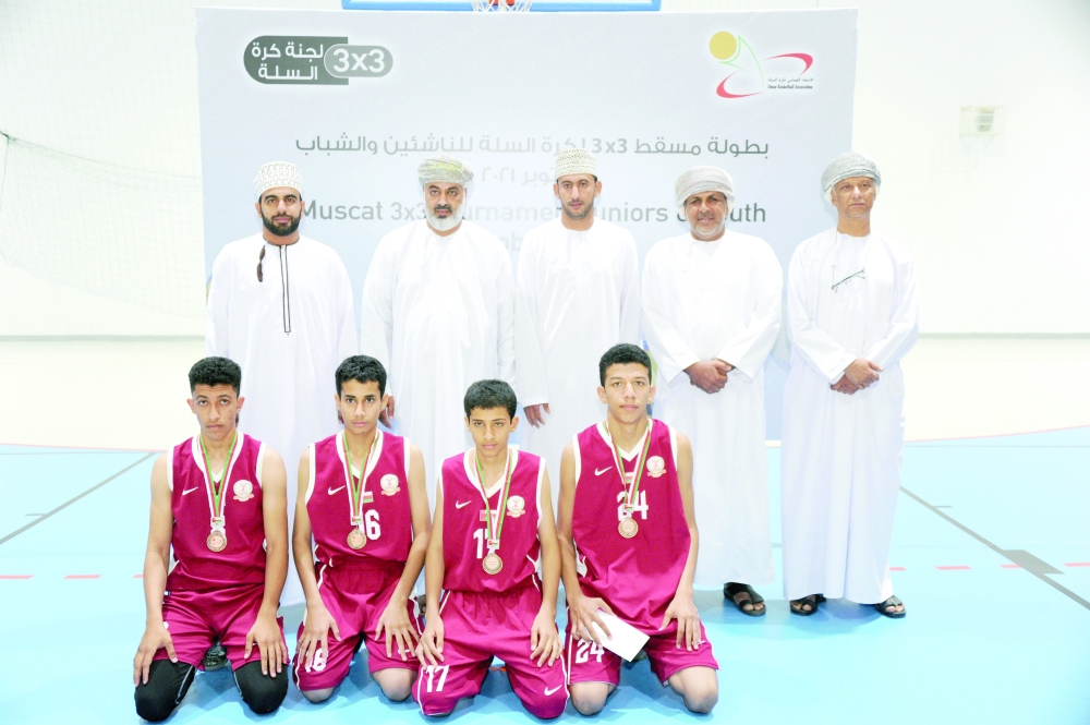 المضيبي في المركز الثالث