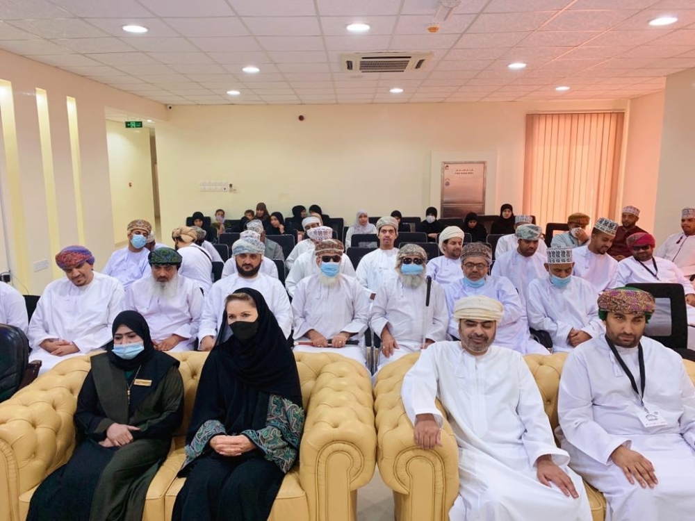 حضور ملتقى قدرات لتدريب وتأهيل المكفوفين