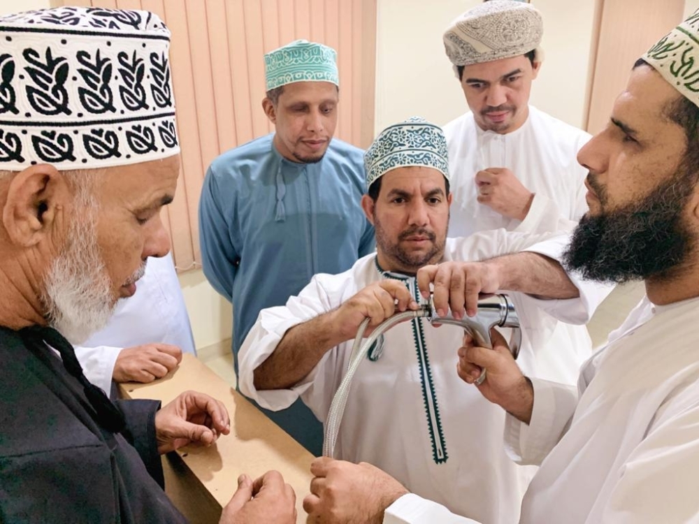 تدريب المكفوفين