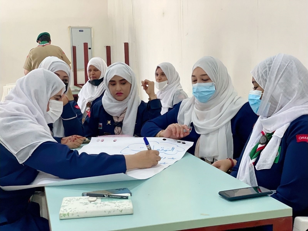 جانب من الحلقة التدريبية