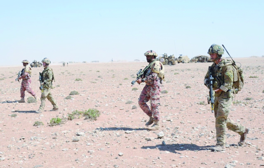 من فعاليات التمرين 