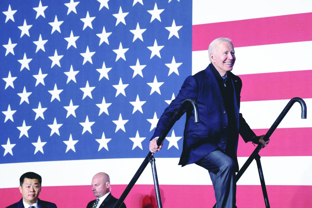 الرئيس الامريكي جو بايدن.     رويترز