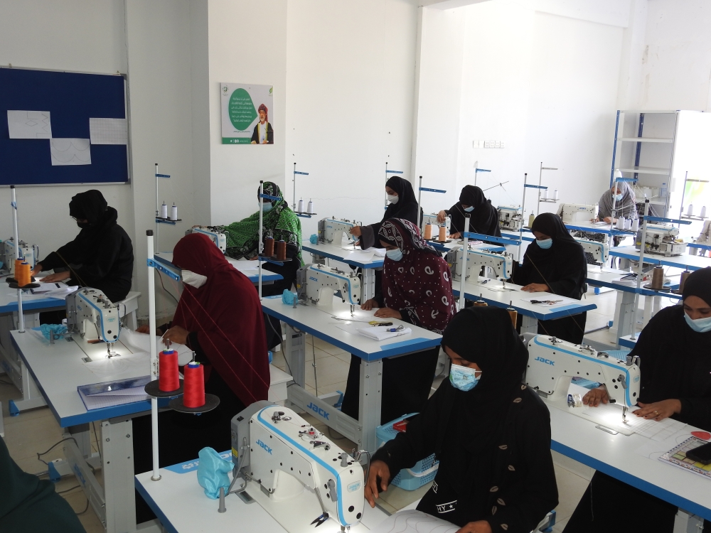  المشروع يسعى لتمكين الأسر لتكون منتجة 