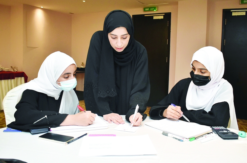 أثناء معسكر التدريب