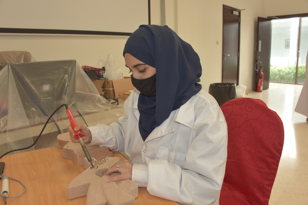 من أعمال النحت