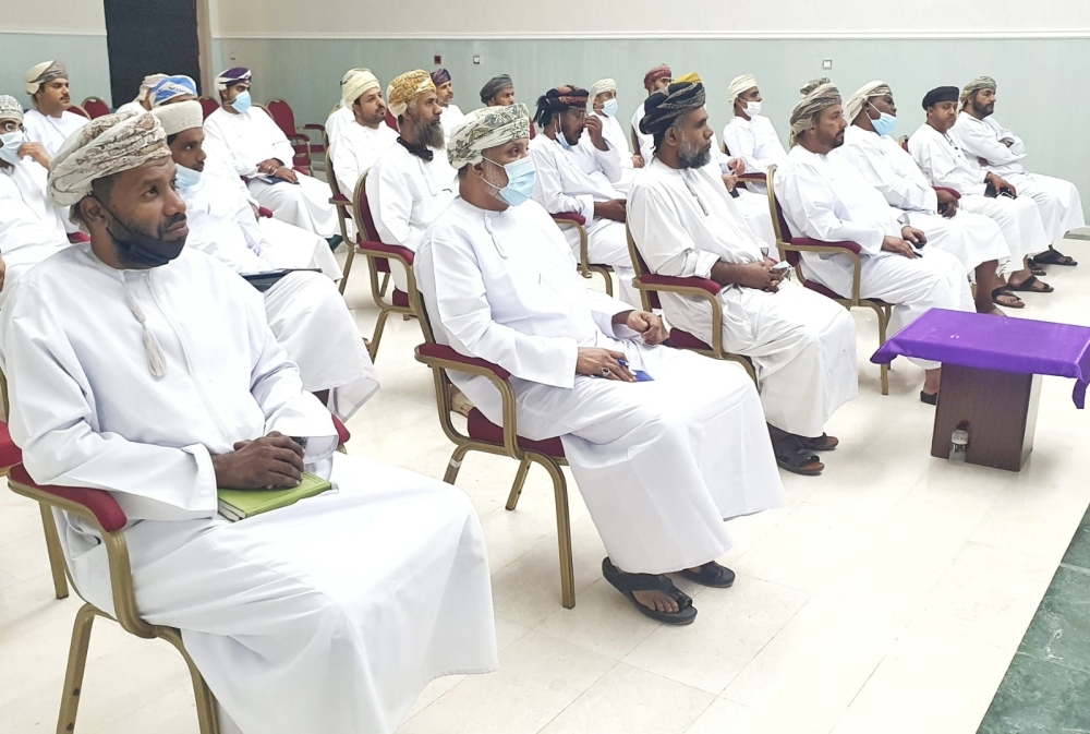  من حضور حلقات العمل التدريبية 