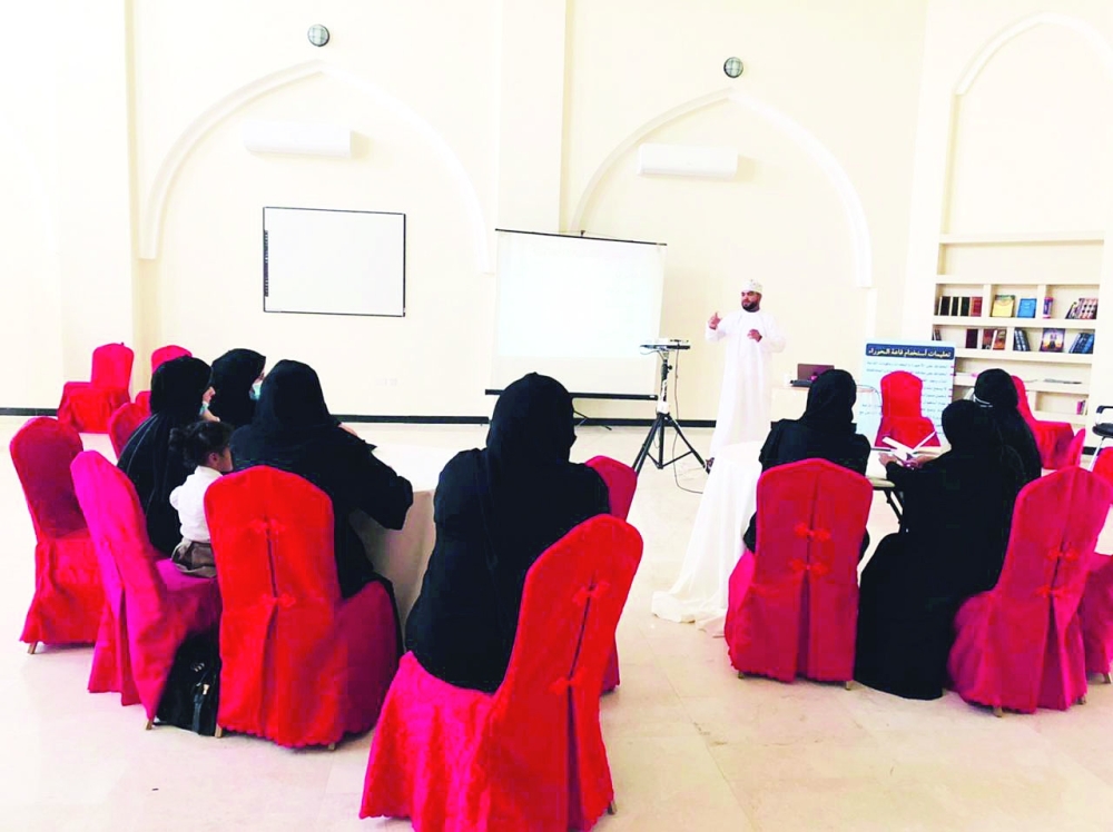 جانب من الدورة التدريبية