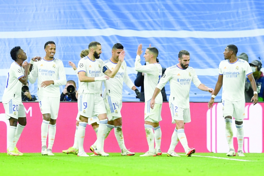 لاعبو ريال مدريد 