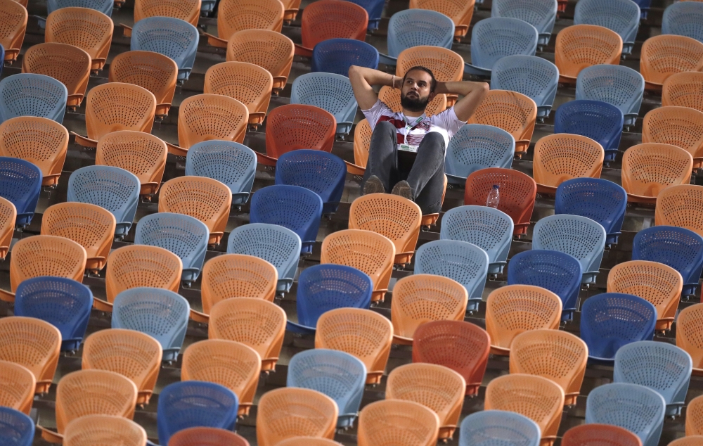 مشجع زملكاوي في حالة حسرة وصدمة 