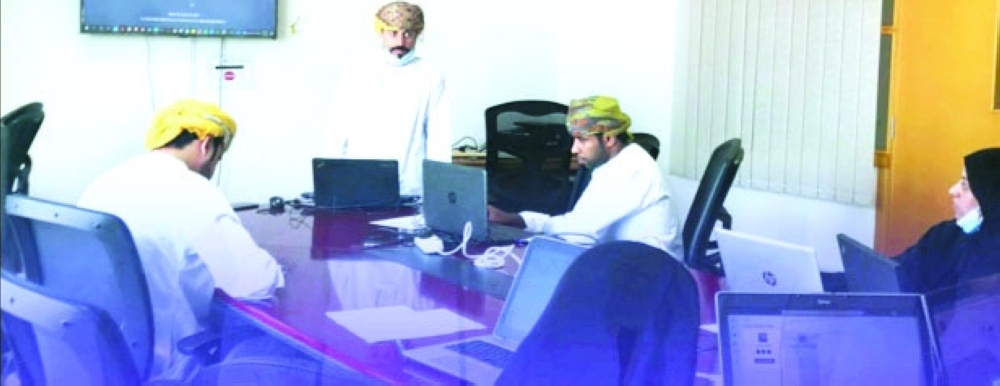 جانب من الحلقة 