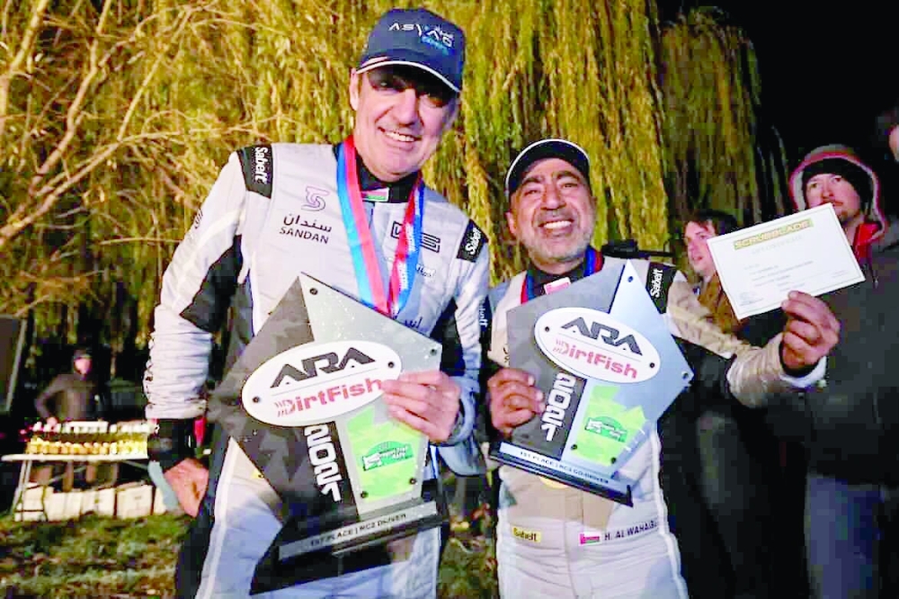 تتويج حمد الوهيبي وملاحه توني سيركومي بالمركز الثاني