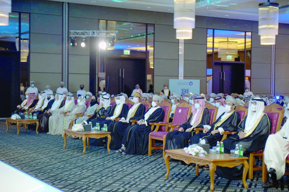 راعي حفل تدشين المنتدى الخليجي لرواد الأعمال والحضور