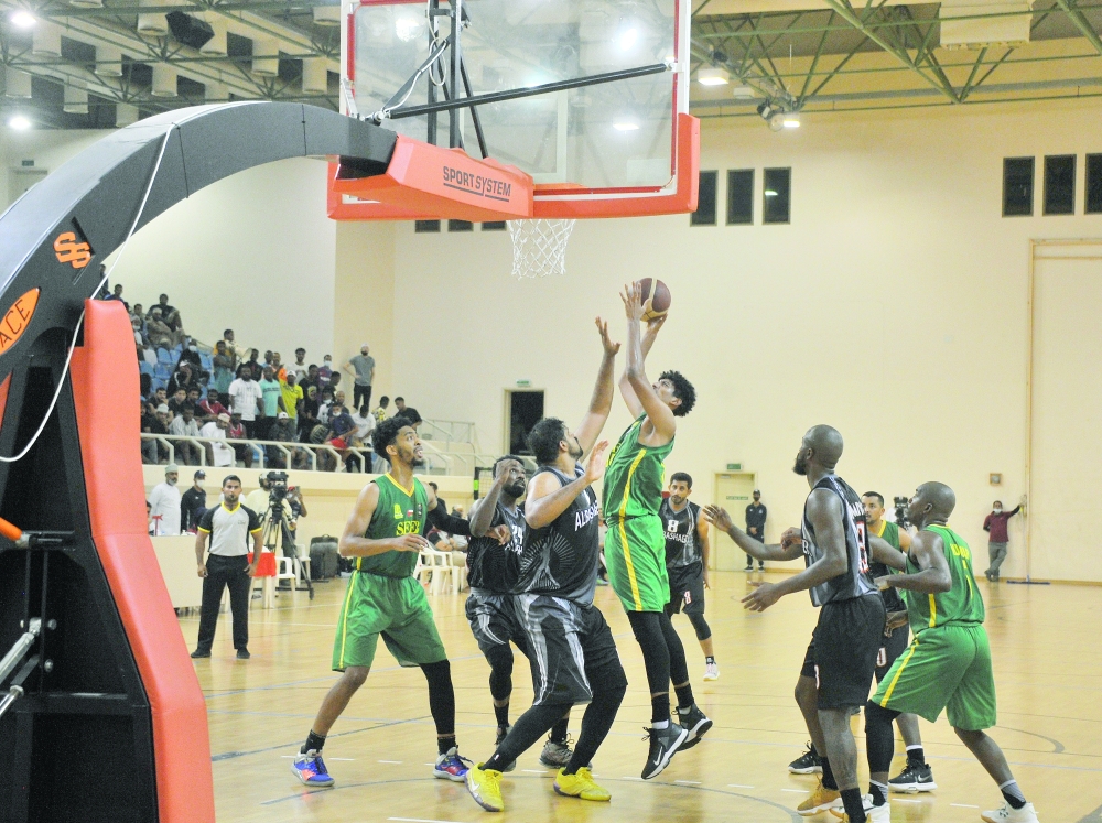 من اللقاء النهائي بدرع الوزارة لكرة السلة