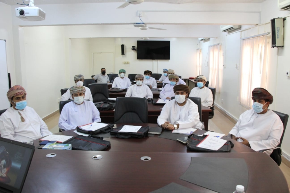 حضور الدورة التدريبية