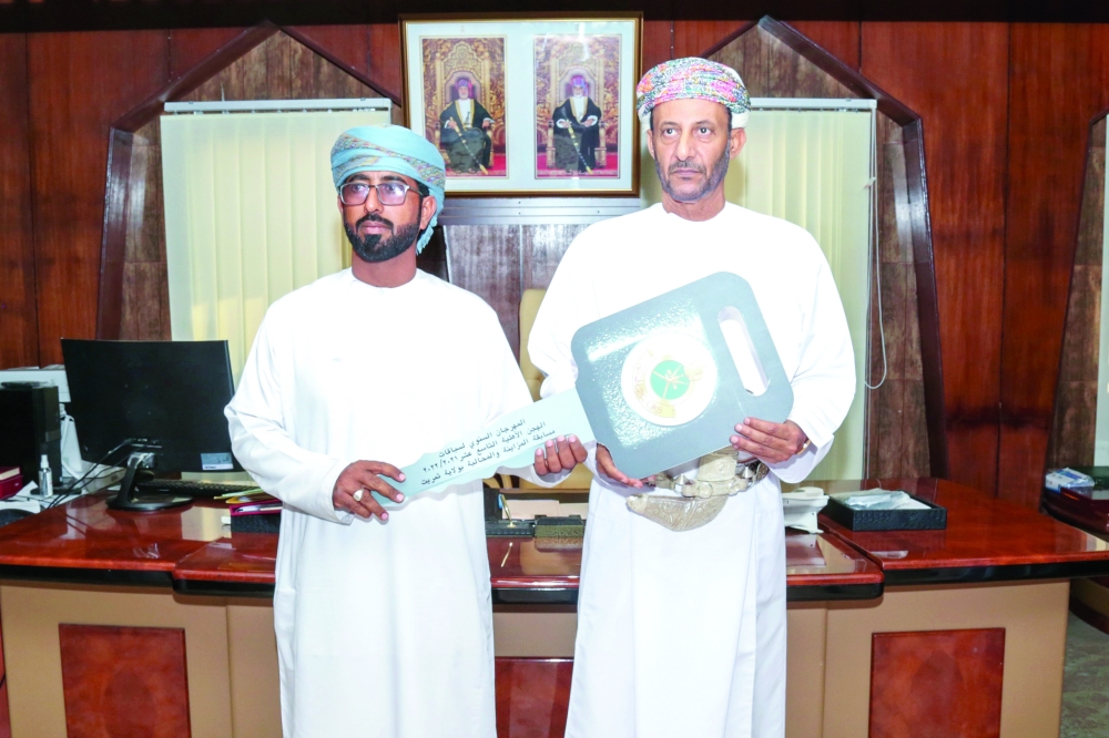 تكريم الفائزين بالمراكز الأولى