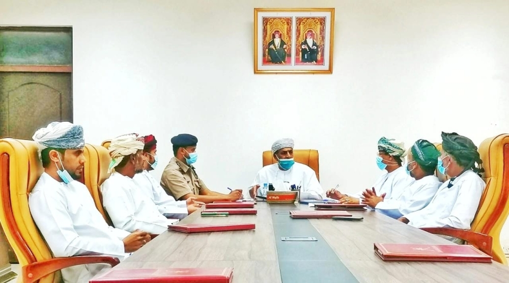 اجتماع لجنة سنن البحر بولاية سدح