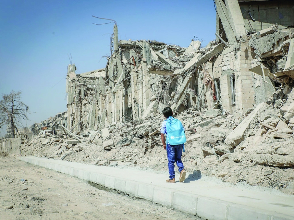 عقد من الحرب السورية