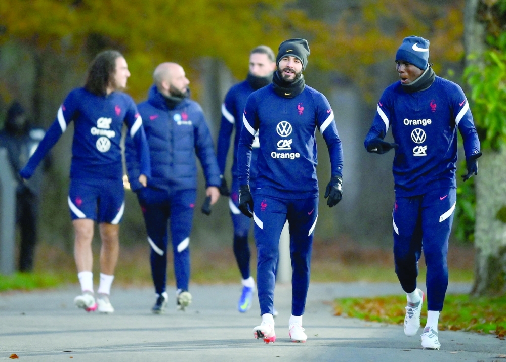 لاعبو منتخب فرنسا 