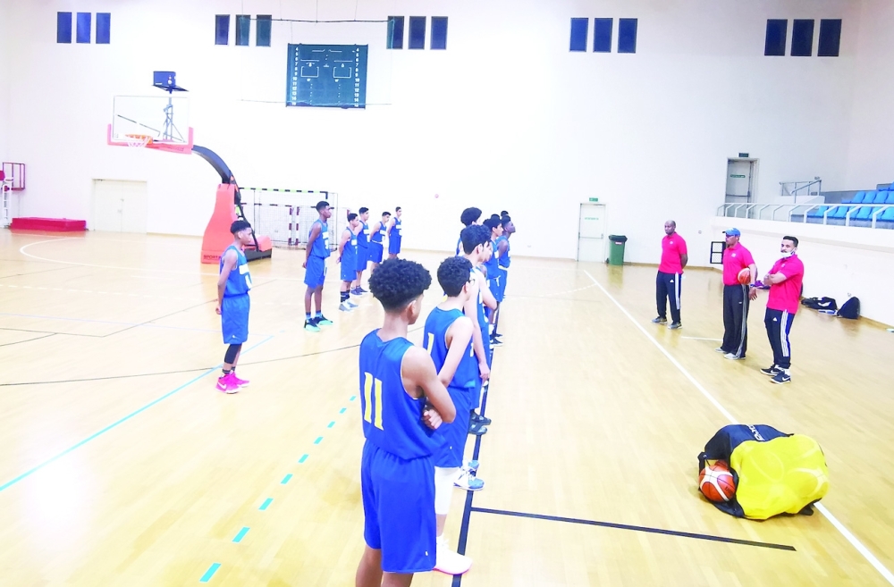 جانب من التدريبات 