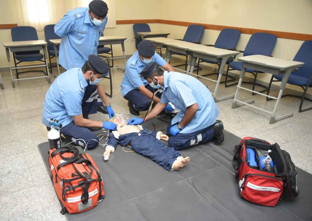 من تطبيقات الحلقة التدريبية