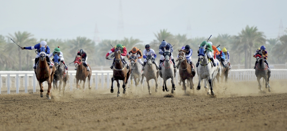 من سباقات الخيل
