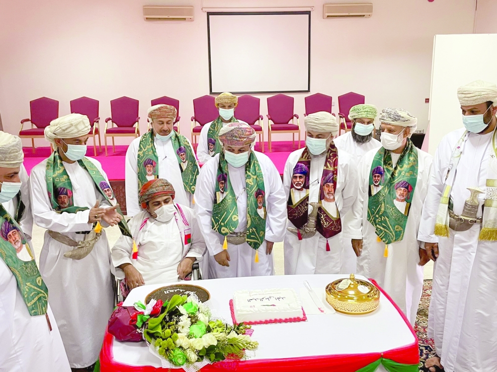 من حفل الاستقبال بولاية بوشر