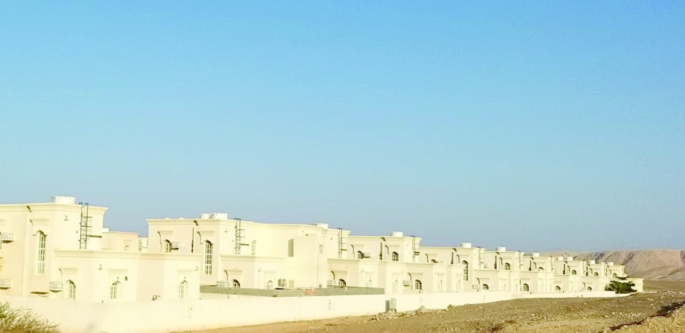 إحدى المجمعات السكنية الحكومية