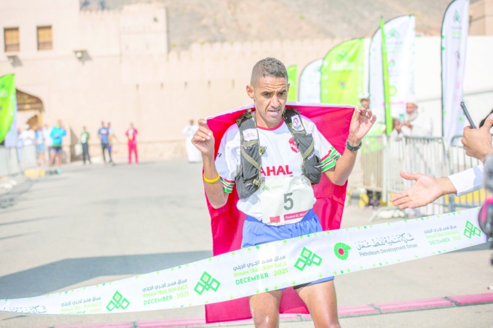 المغربي رشيد في خط النهاية