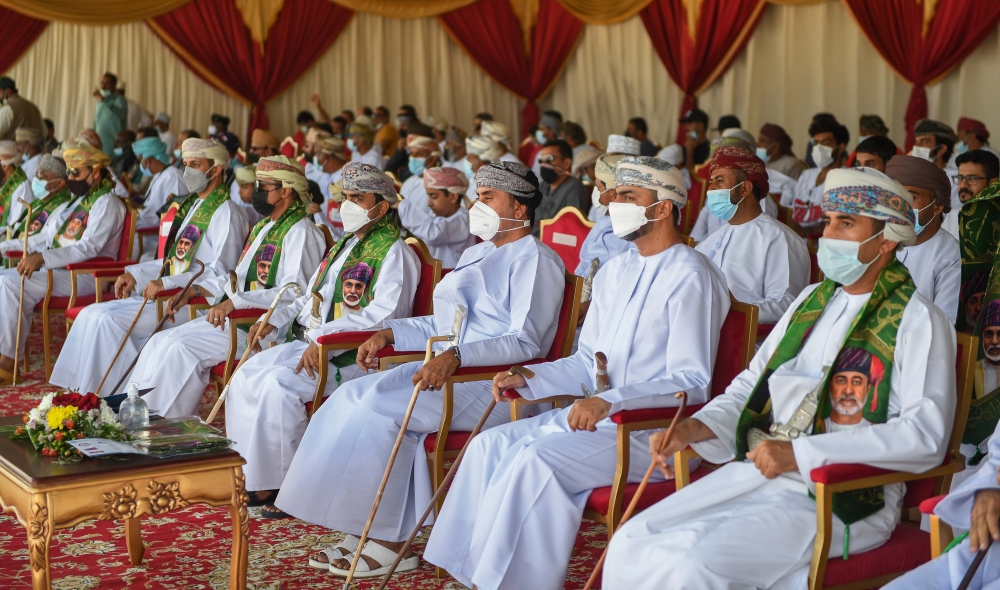 راعي المناسبة والحضور 