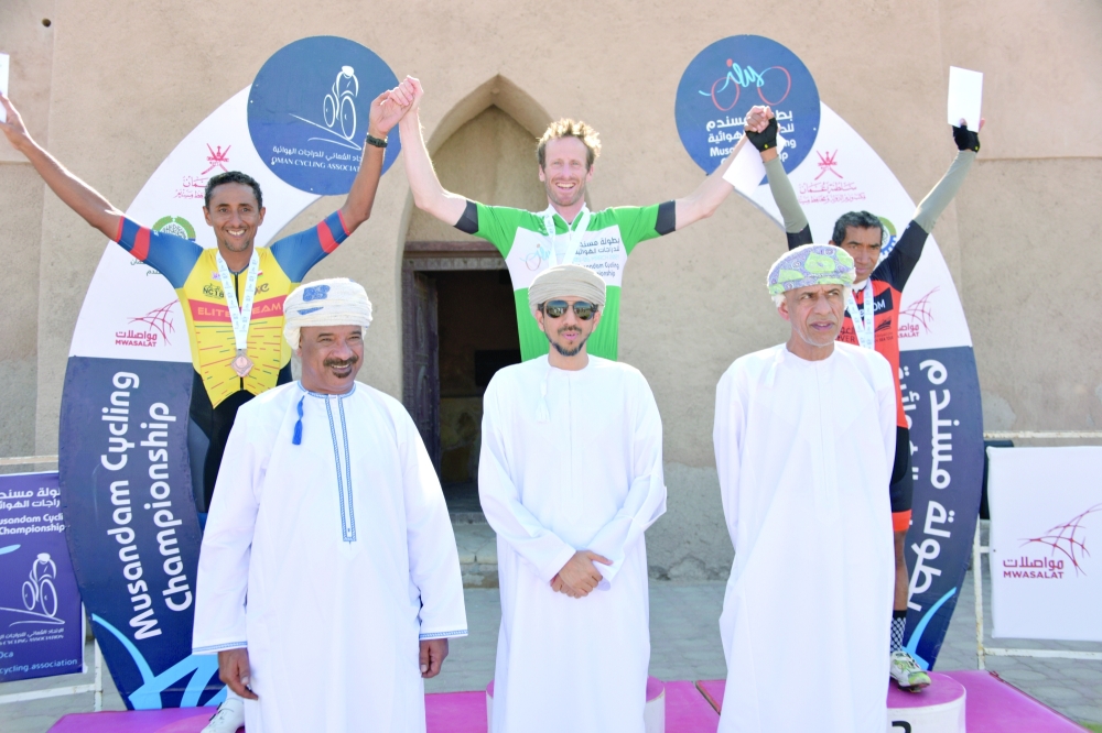 الفائزين بفئة الماسترز