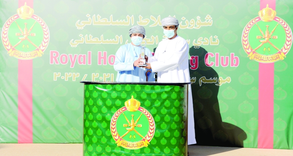 الفائز بالمركز الأول في الشوط الرابع