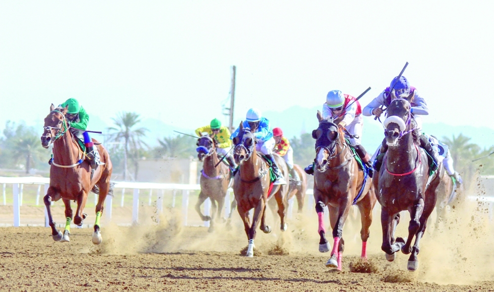 من منافسات السباق السابع