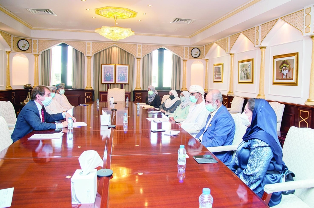 جانب من اللقاء