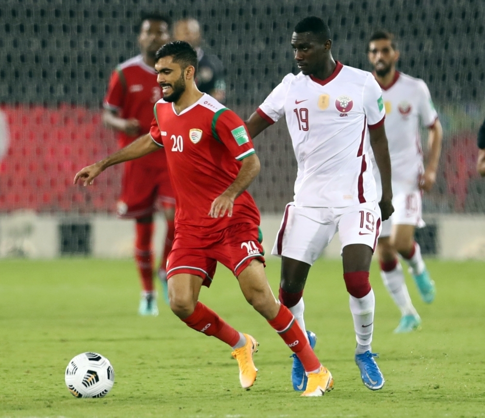 من مباريات الاحمر في كاس العرب 
