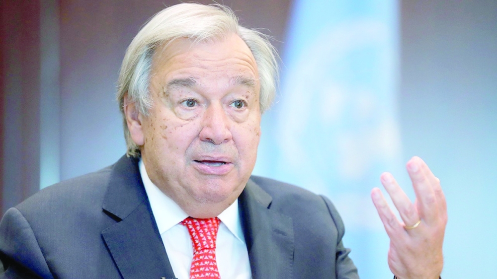   أنطونيو غوتيريش
