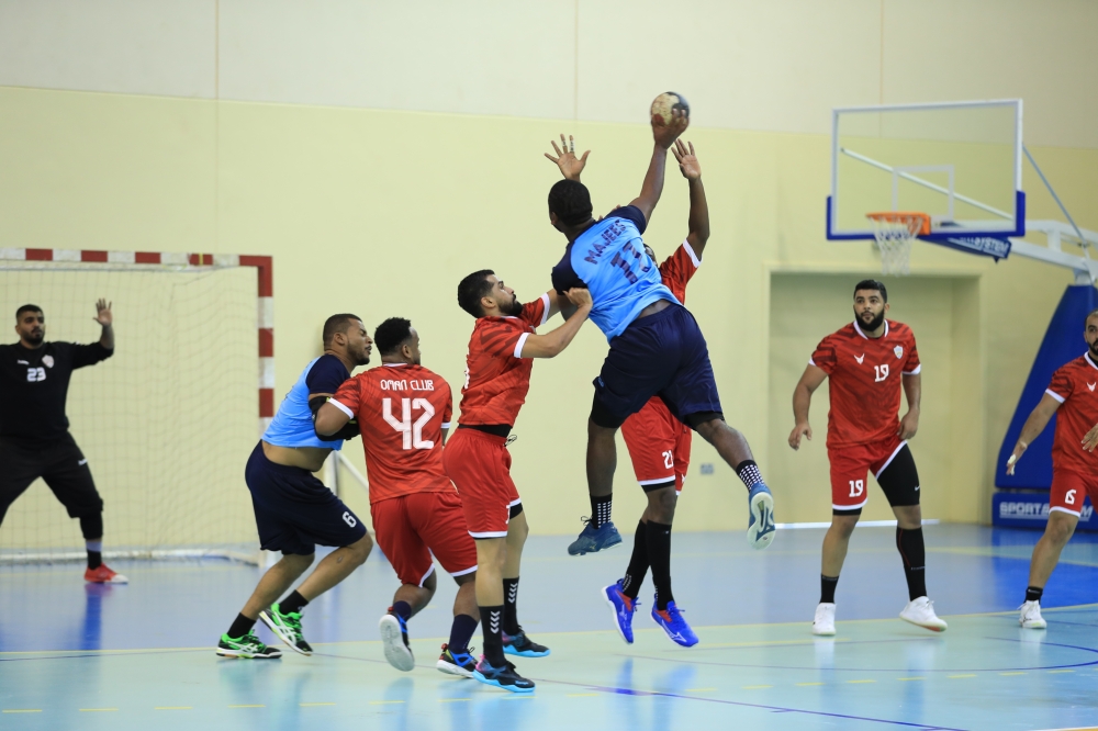 من لقاءات نادي مجيس بدوري اليد