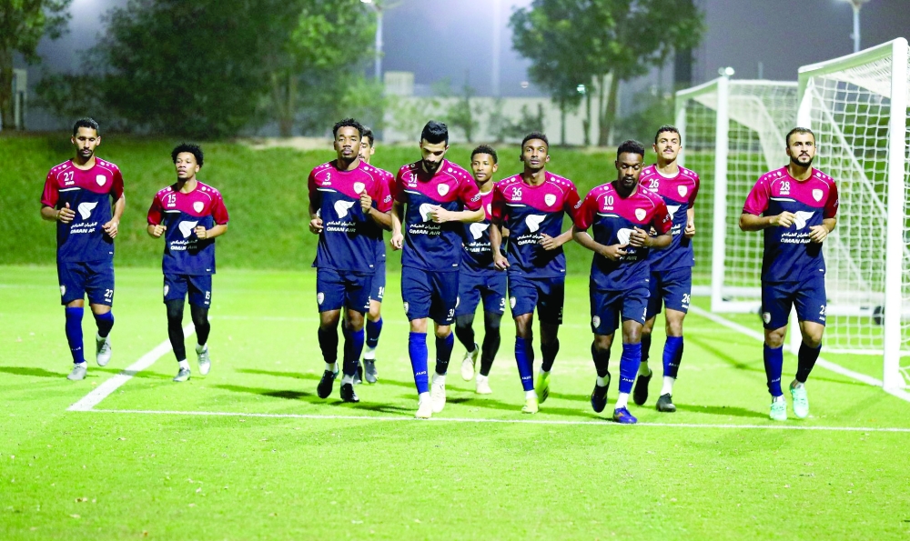 تدريبات الأحمر