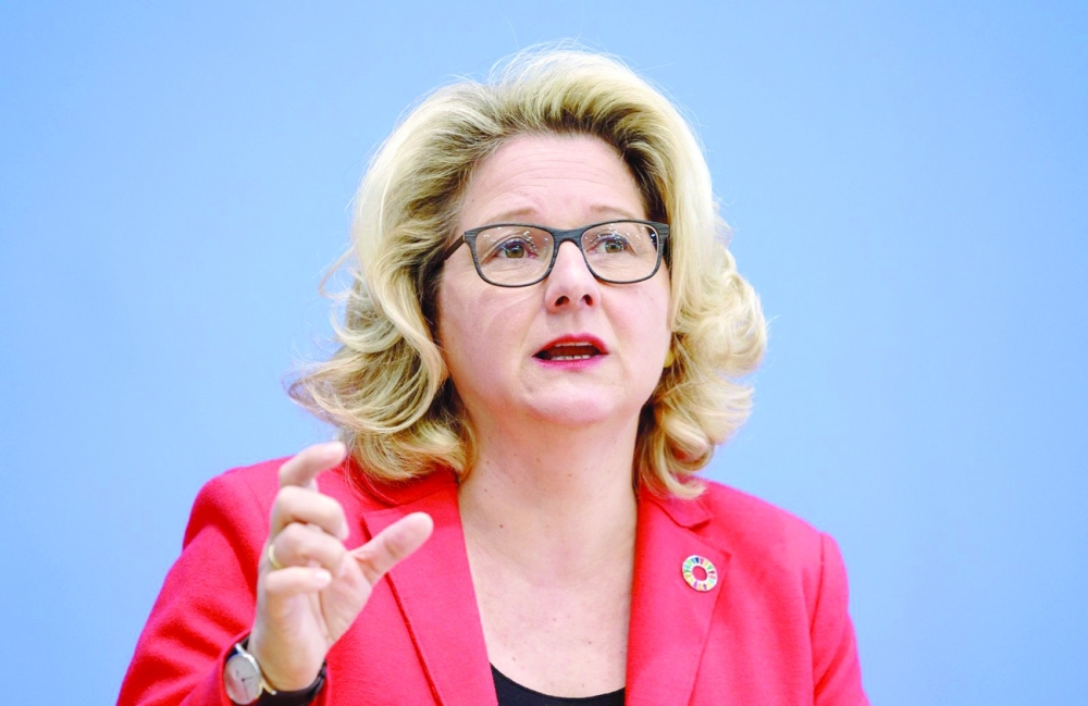 وزيرة التنمية الألمانية سفينيا شولتسه