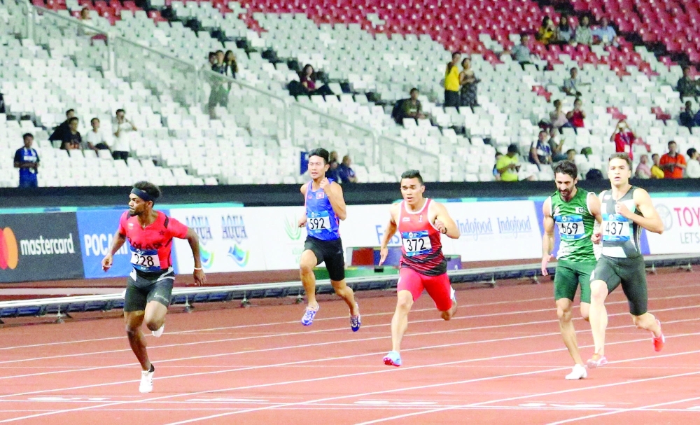 من مشاركة العداء بركات الحارثي في البطولات الدولية الماضية