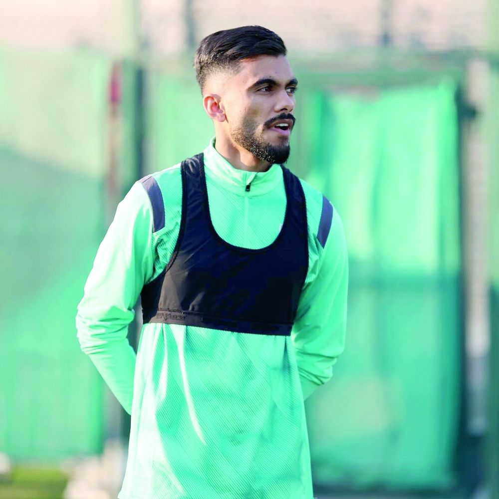 اليحيائي خلال أول تدريب