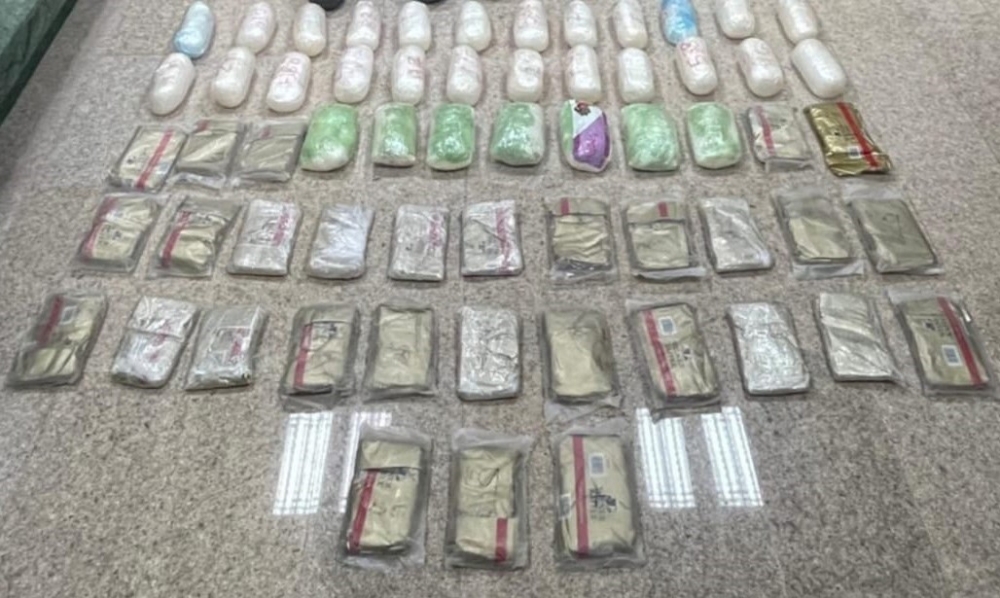 أكثر من 60 كيلوجراما من المواد المخدرة