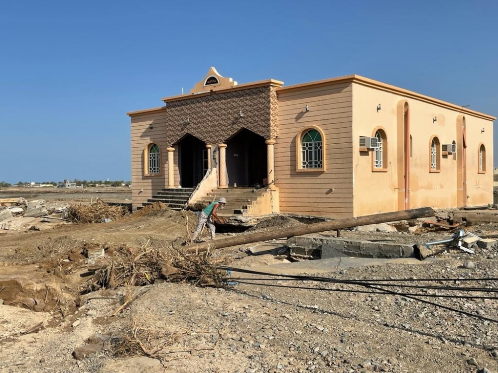  بعض المنازل تضررت كليا 