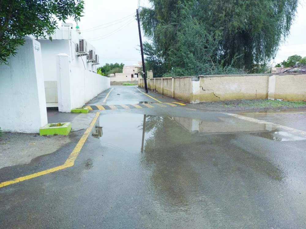 أمطار خفيفة على ولاية لوى