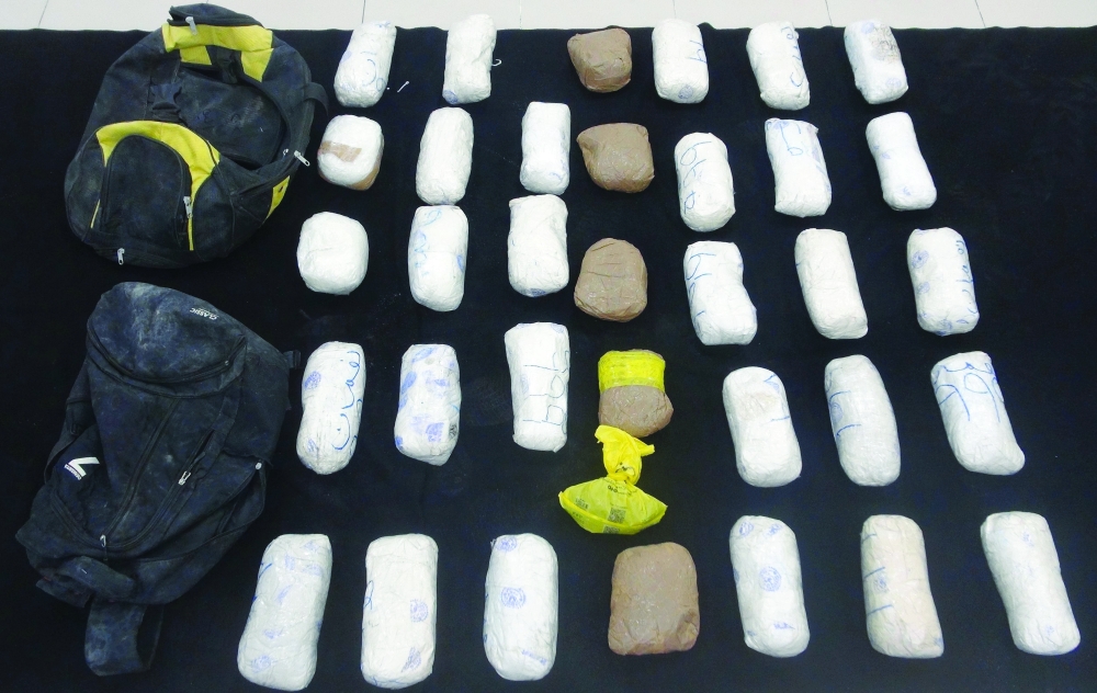 المضبوطات في قضية المخدرات