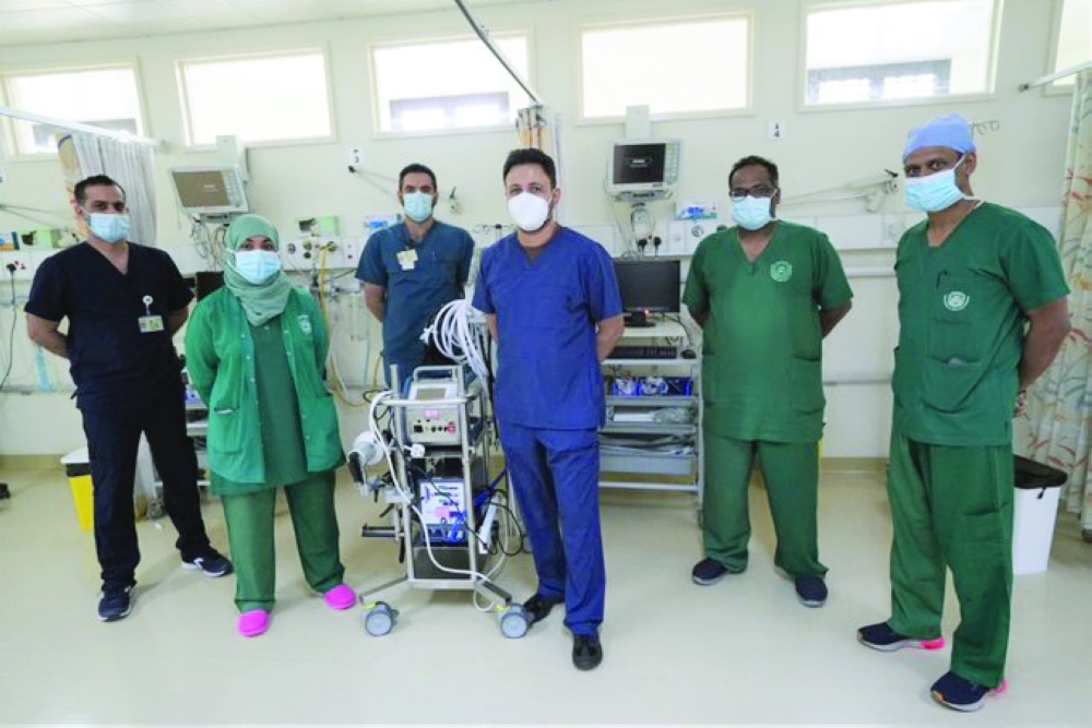 الفريق الطبي