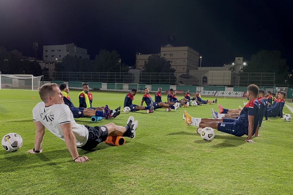 تدريبات المنتخب بجدة