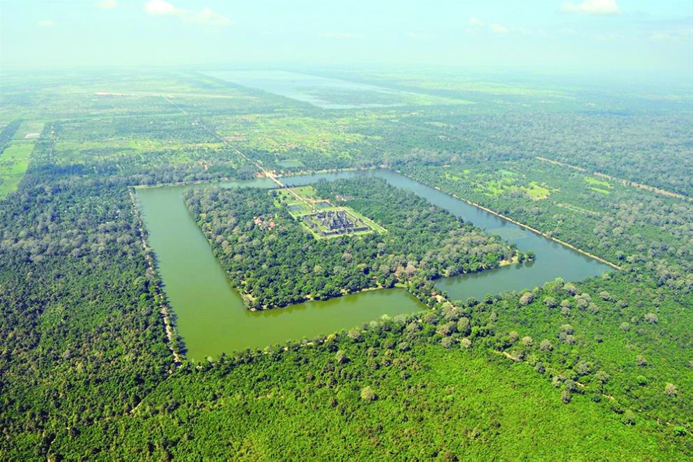 جمال الطبيعة في آنغكور